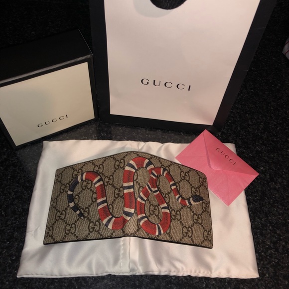 Gucci Other - Gucci Snakeskin wallet
